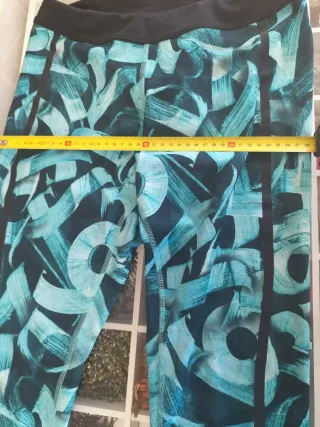 Mallas Reebok Talla S Estampado Azul