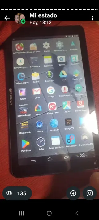 Tablet WOXTER Negra