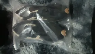 Deportivas mujer negras y beige