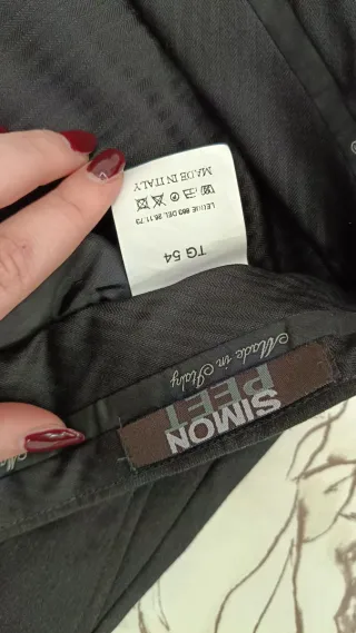 Completo sartoriale uomo Simon Peet grigio