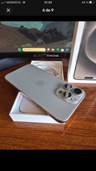 iPhone 15 Pro Max 512 GB Gris/Plata