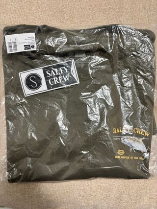 Camiseta Salty Crew Talla M - Estampado Pez