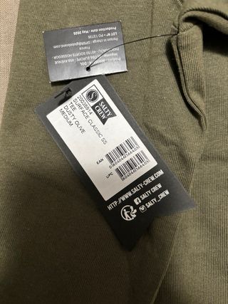 Camiseta Salty Crew Talla M - Estampado Pez