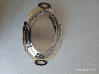 Vassoio ovale con manici