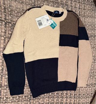 Maglione a blocchi di colore Chicco
