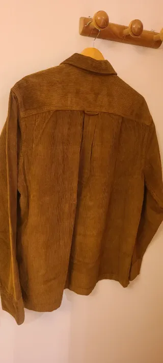 Sobrecamisa pana marrón