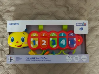 Ciempiés Musical Juguettos BebéVip 6+ Meses