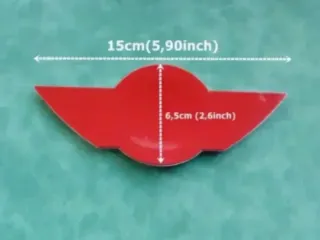 15x6,5cm Emblema Capó Mini Cooper One