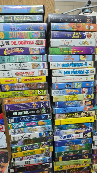 Lote Películas VHS Variadas