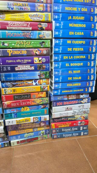 Lote Películas VHS Variadas