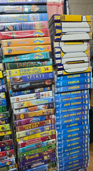 Lote Películas VHS Variadas