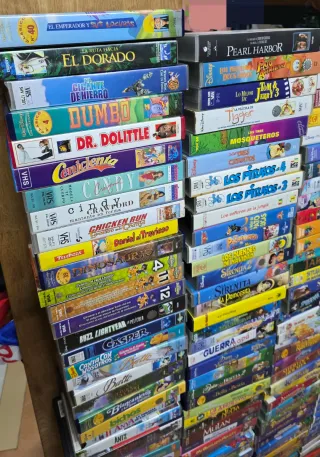 Lote Películas VHS Variadas