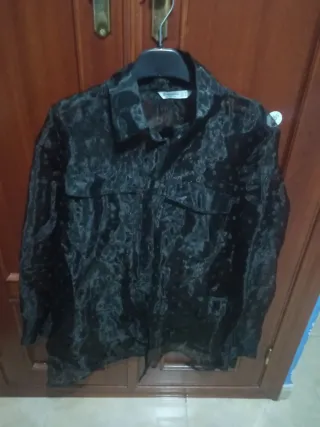 Camisa negra mujer
