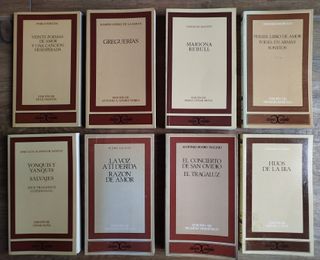 5€ x libro. Castalia. Clásicos