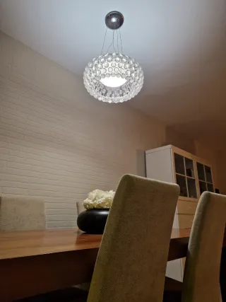 Lámpara Colgante Cristal Transparente