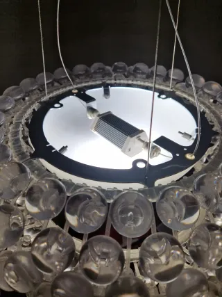 Lámpara Colgante Cristal Transparente