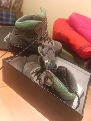 Botas Chiruca Senderismo Marrón/Verde