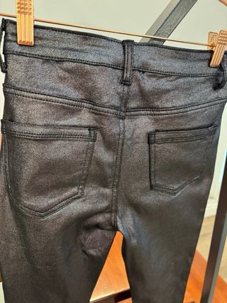 Pantalón efecto piel holográfico Talla S