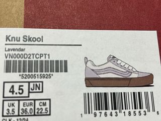 Zapatillas Vans Morado y Blanco