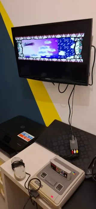 Super Mario World 2 Yoshi's Island SNES