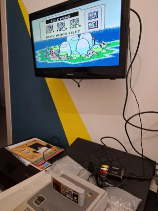 Super Mario World 2 Yoshi's Island SNES