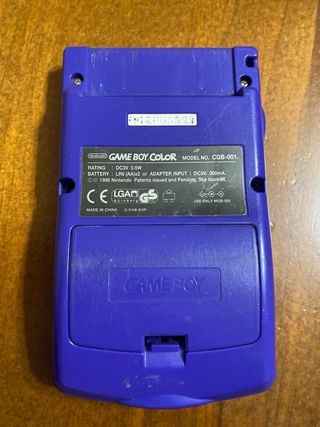 Nintendo Game Boy Color Morado CGB-001