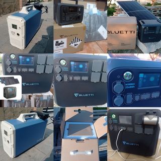Kit solar Bluetti estación de energía y paneles