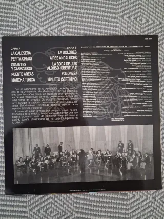 Vinilo Antiguos Tunos de la Universidad de Madrid