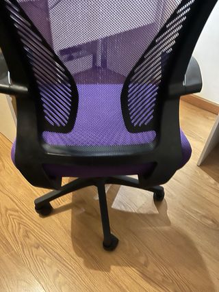 Silla de oficina/escritorio con ruedas