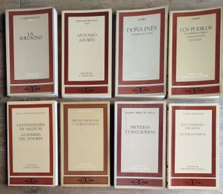 5€ x libro. Castalia. Clásicos