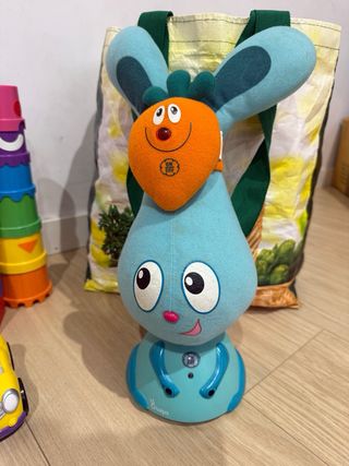 Lote 3- Juguetes Bebé: Tractor, Peluches y Bloques