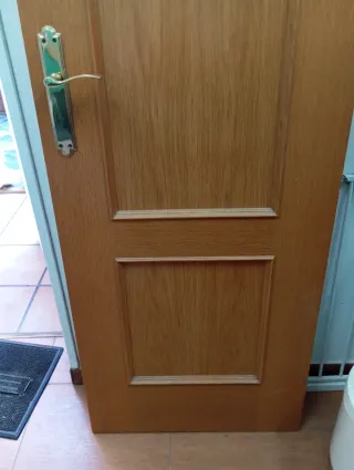 Puerta de madera nterior