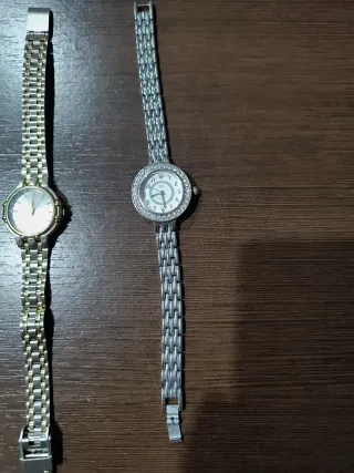 Conjunto 3 Pulseras y Relojes Mujer