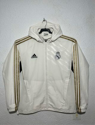 Conjunto Chándal Real Madrid Adidas Blanco y Negro