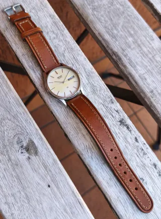 Seiko Quartz 7813-8029 Vintage SQ day date