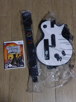 Guitarra Wii + Guitar Hero III Legends of Rock