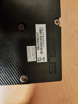 Gráfica ASUS RTX 2080s LEER