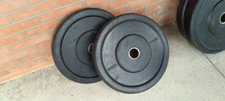 Barra de pesas para gimnasio
