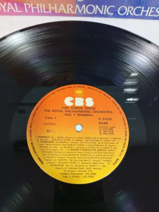 Vinilo Sol y Sombra - Luis Cobos