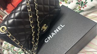 Borsa Chanel Nero e Oro