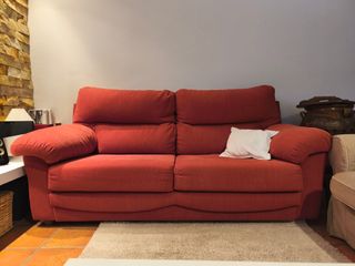 Sofá de 2 plazas de tela
