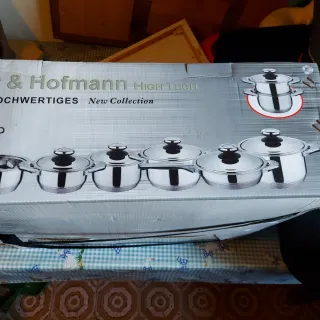 Set Pentole Krüger & Hofmann 12 Pezzi