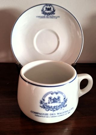 Juego café 3 pzs Comp. Wagons-Lits