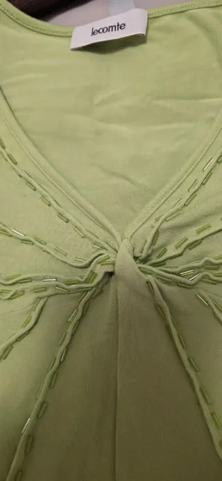 Camiseta sin mangas Lecomte verde