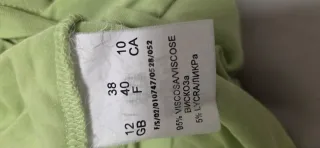 Camiseta sin mangas Lecomte verde