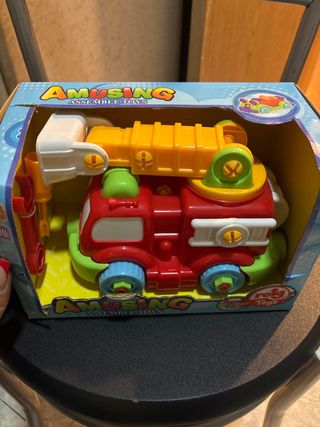 Camión de bomberos Amusing Assemble Toys