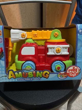 Camión de bomberos Amusing Assemble Toys