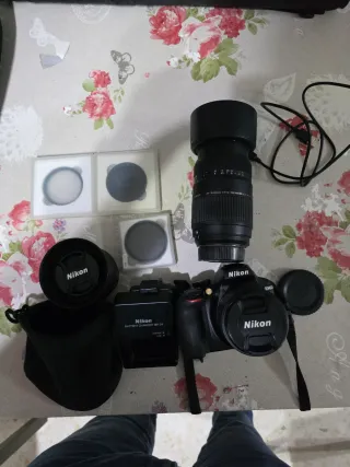 Equipo fotográfico completo NIKON D3400