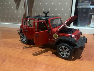 Jeep Rubicon Bruder Rojo