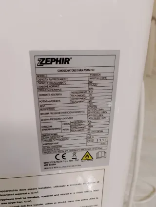 Condizionatore portatile Zephir
